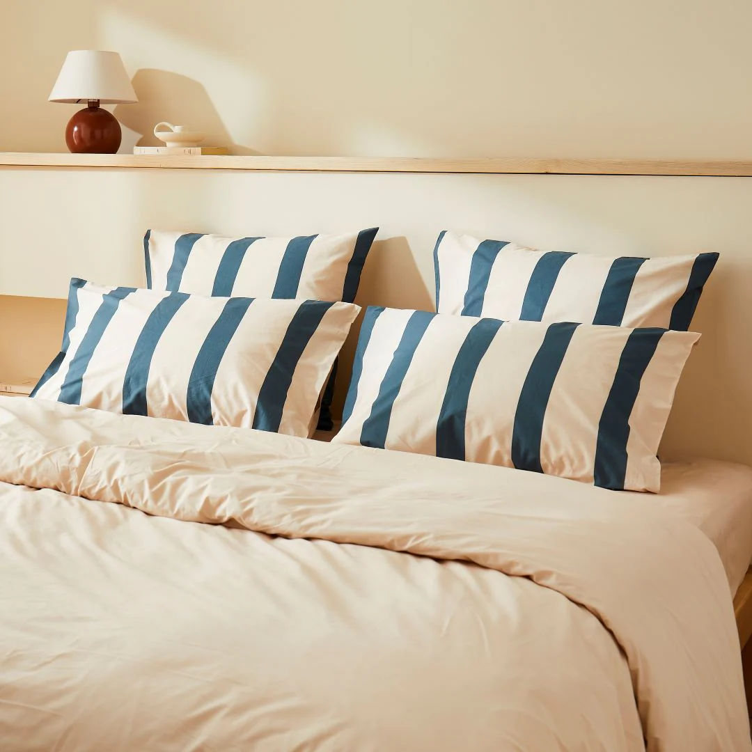 Pack taie et sous-taie en percale de coton bio - Image 102