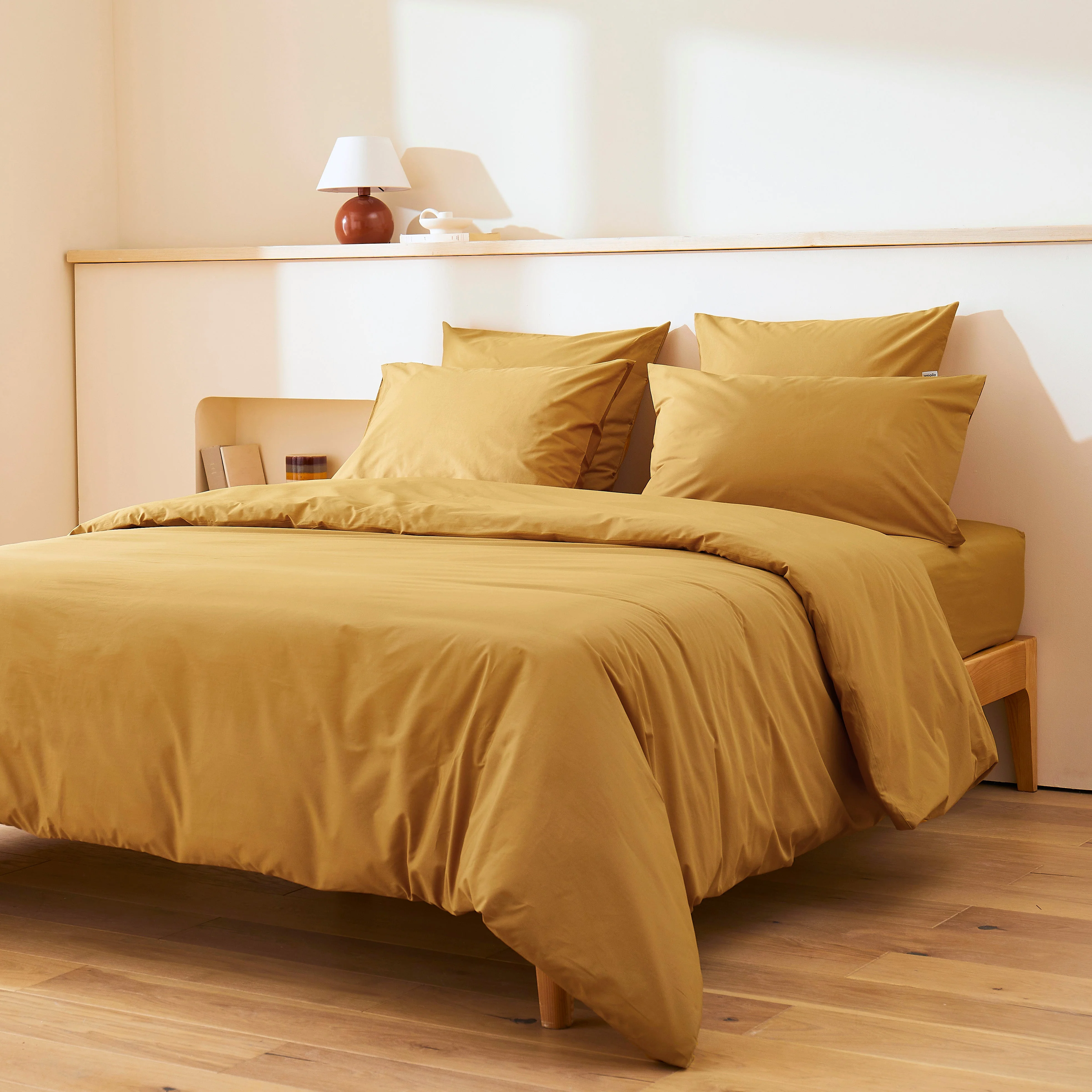 Pack taie et sous-taie en percale de coton bio - Image 111