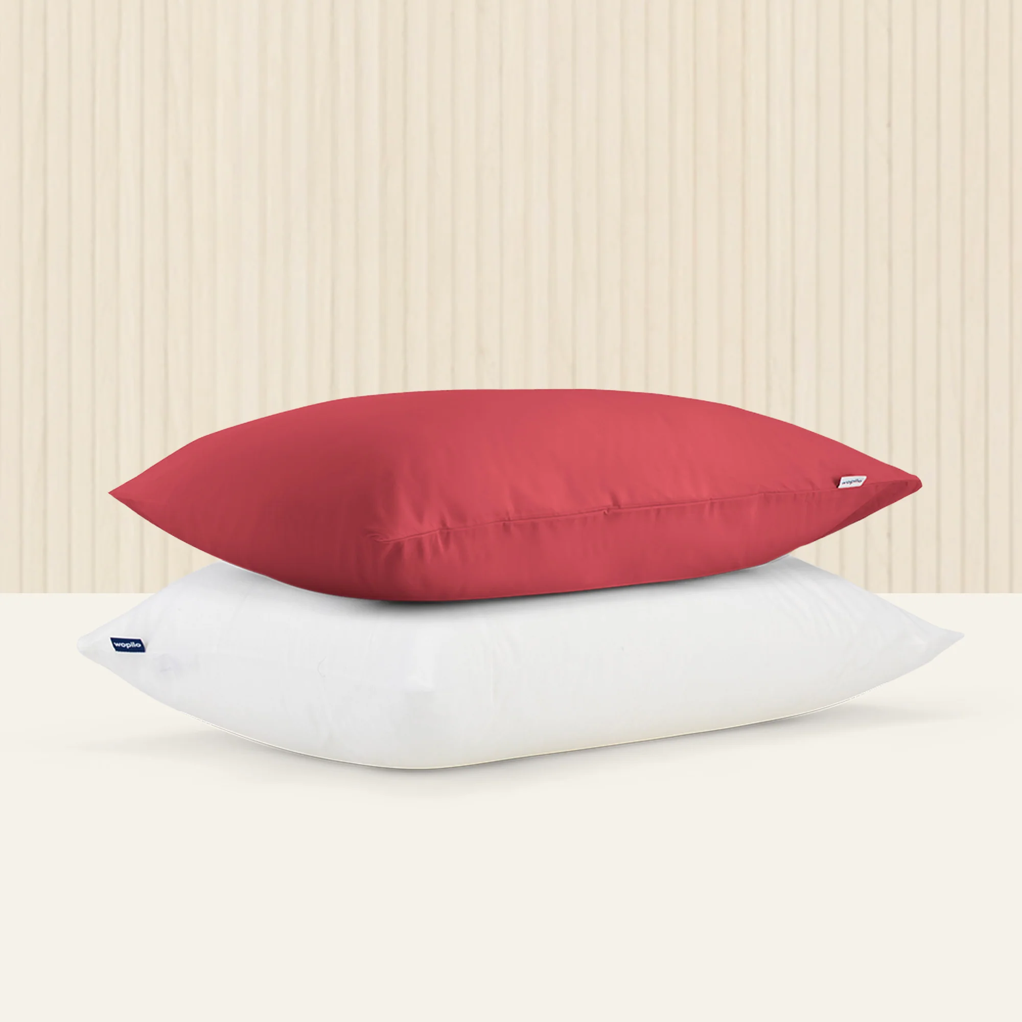 Pack taie et sous-taie en percale de coton bio - Image 14