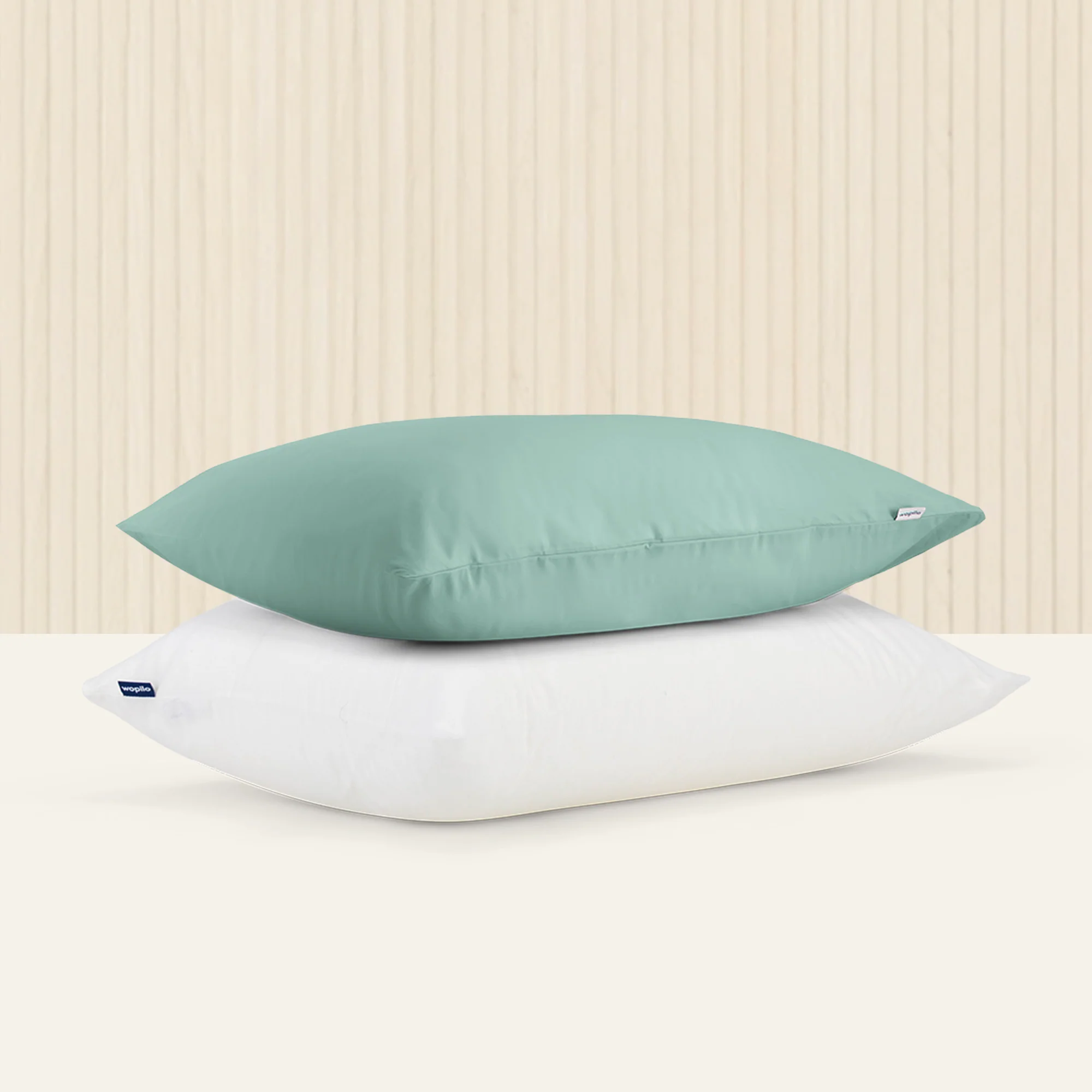 Pack taie et sous-taie en percale de coton bio - Image 32