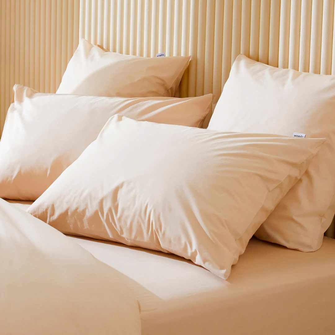 Pack taie et sous-taie en percale de coton bio - Image 37