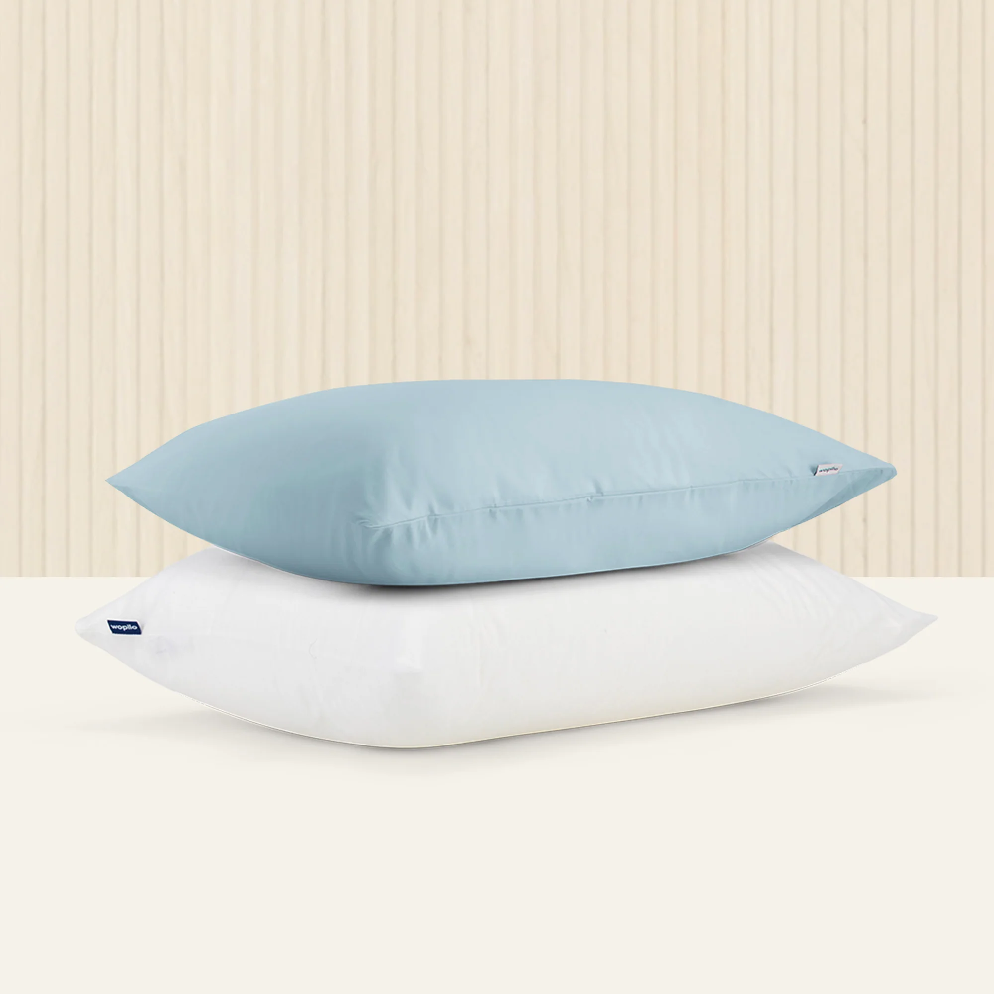 Pack taie et sous-taie en percale de coton bio - Image 45