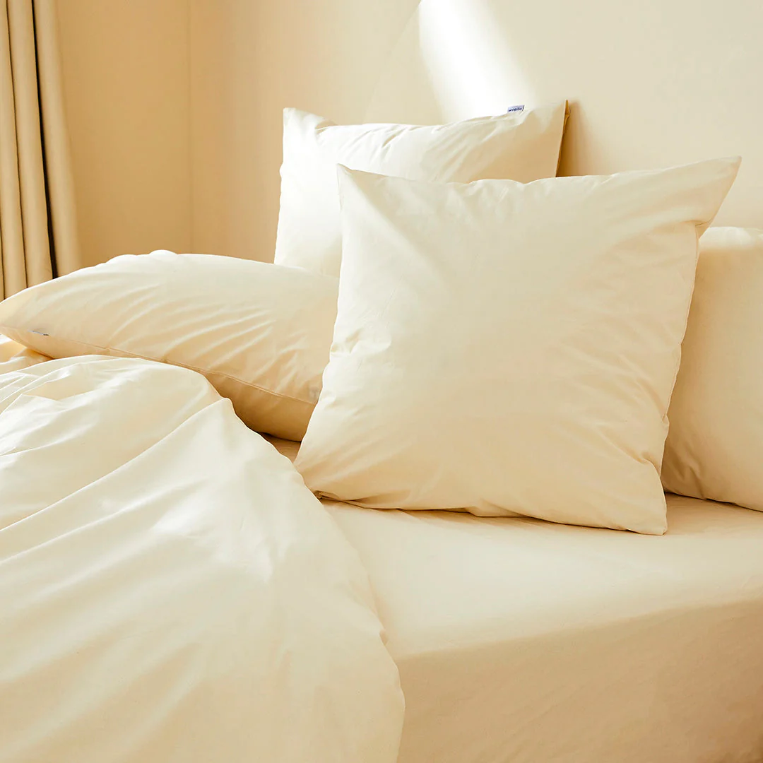 Pack taie et sous-taie en percale de coton bio - Image 62