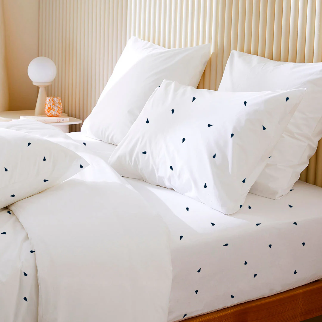 Pack taie et sous-taie en percale de coton bio - Image 92