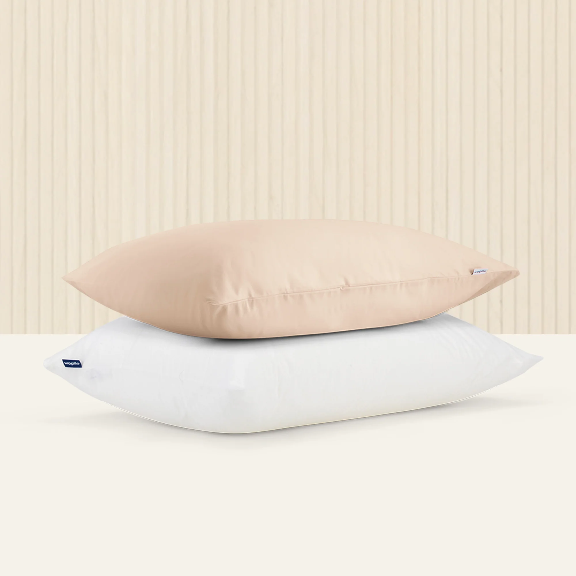 Pack taie et sous-taie enfant en percale de coton bio - Image 17