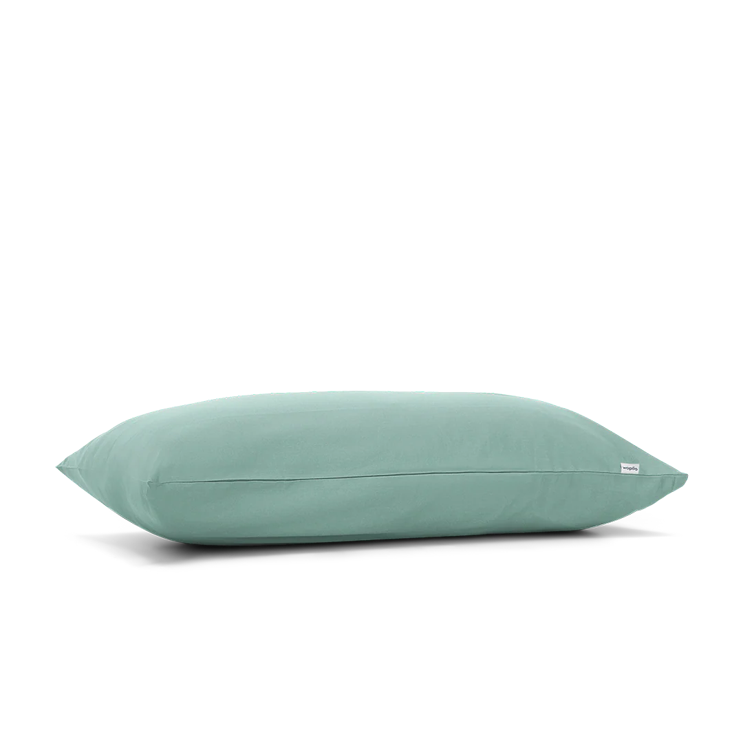 La taie de traversin wonderpilo en satin de coton bio - Image 10